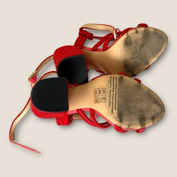 Cabo Red rope tiptoes sandals size 7 - Picture 7 of 7